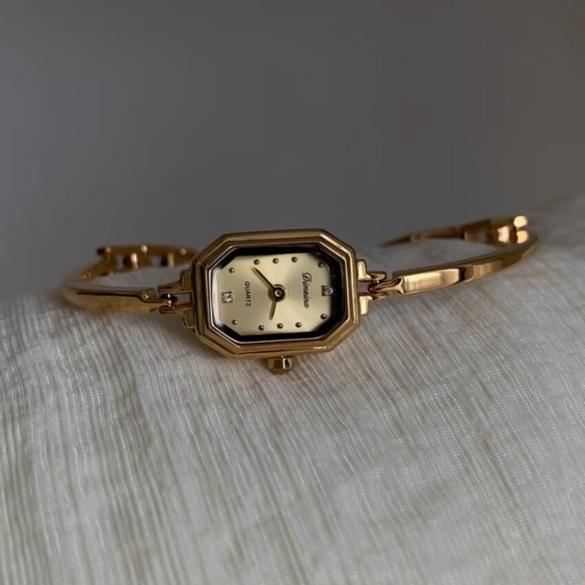 Small Rectangle Face Women's Watch