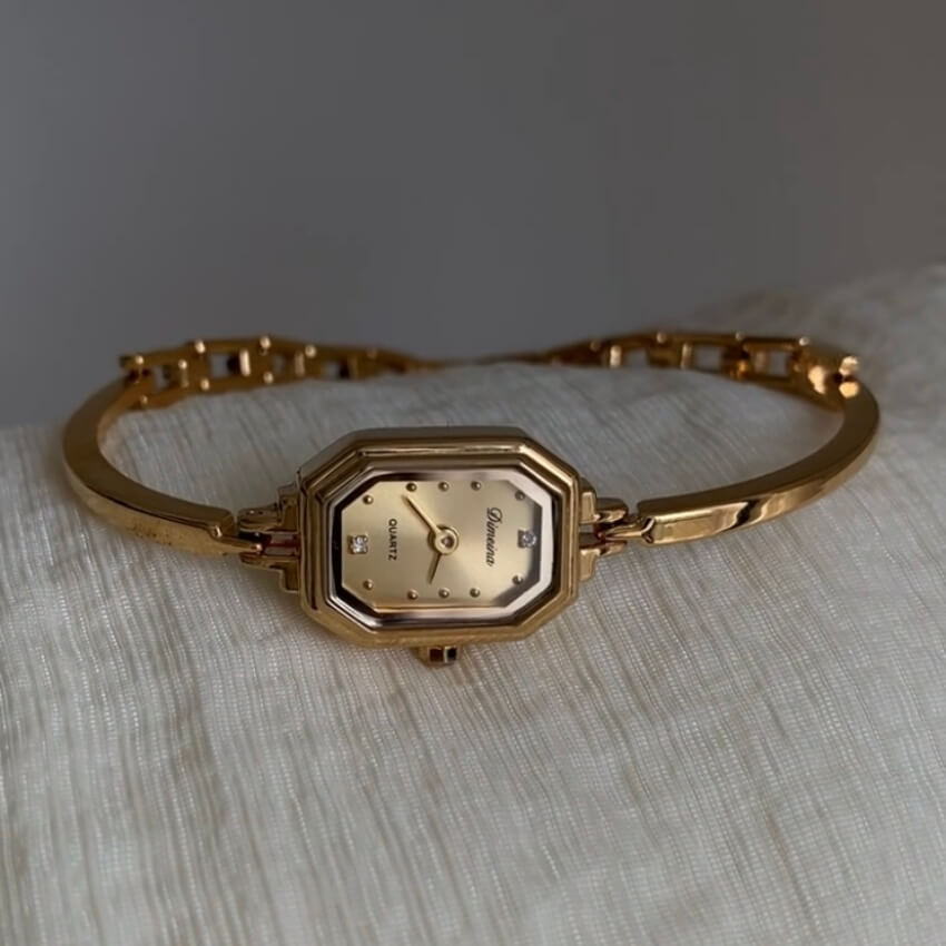 Small Rectangle Face Women's Watch