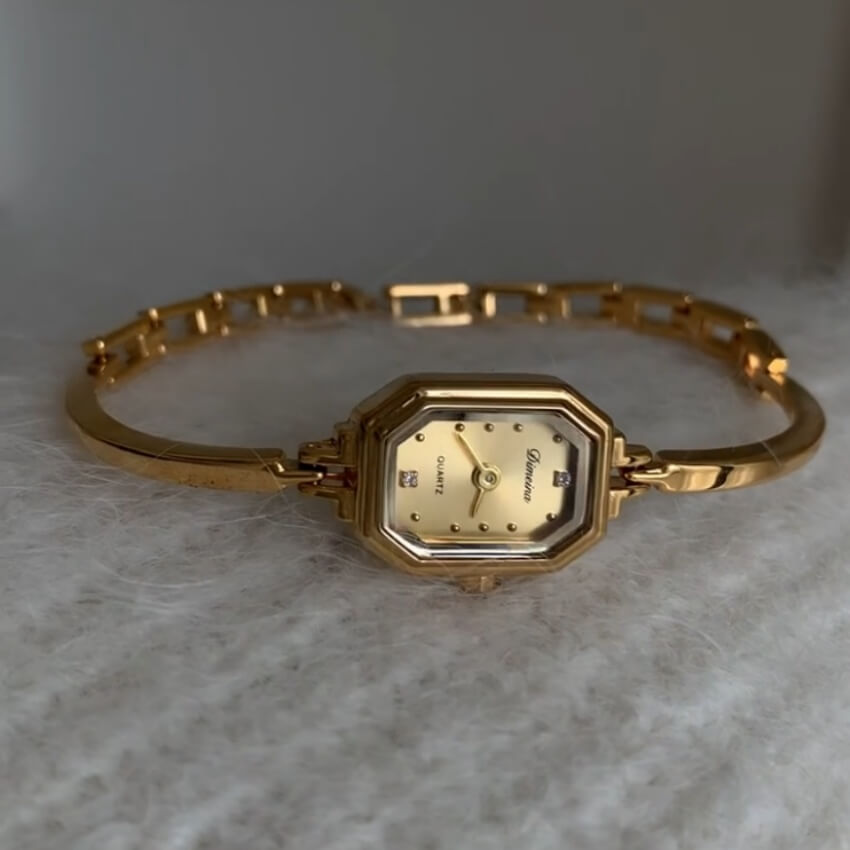 Small Rectangle Face Women's Watch