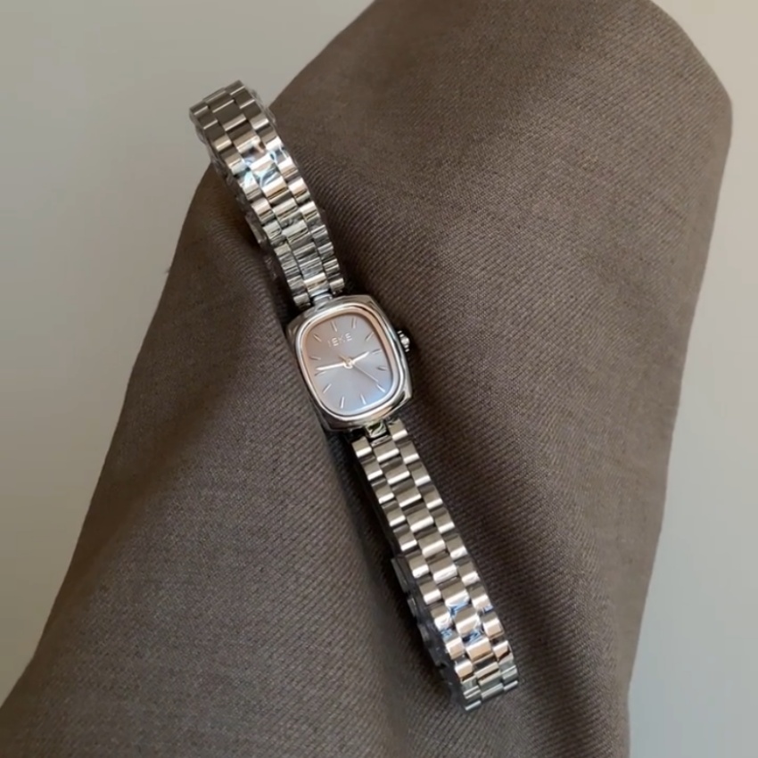 Classic Gold/Silver Small Square Women's Watch