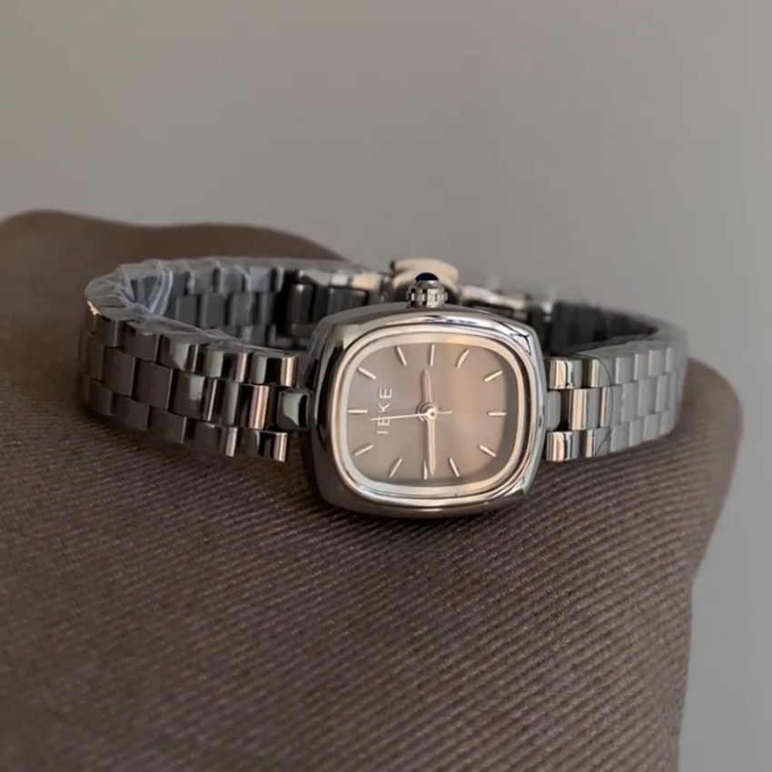 Classic Gold/Silver Small Square Women's Watch