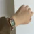 Dainty Green Small Suare Face Women's Watch
