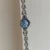 Dainty Blue Motherof Pearl Face Bracelet Watch
