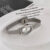 Chic Style Rose Gold Oval Bracelet Ladies Watch