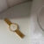 Minimalist Gold Round Face Watch for Women