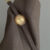 Vintage Style Gold Round Face Watch For Ladies