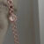 Vintage Style Dainty Round Face Rose Gold Bracelet Watch for Women