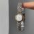 Cool Mother of Pearl Round Face Gold＆Silver Two-tone Bracelet Women‘s Watch