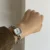 Cool Square Women’s Silver/Gold Bracelet Watch