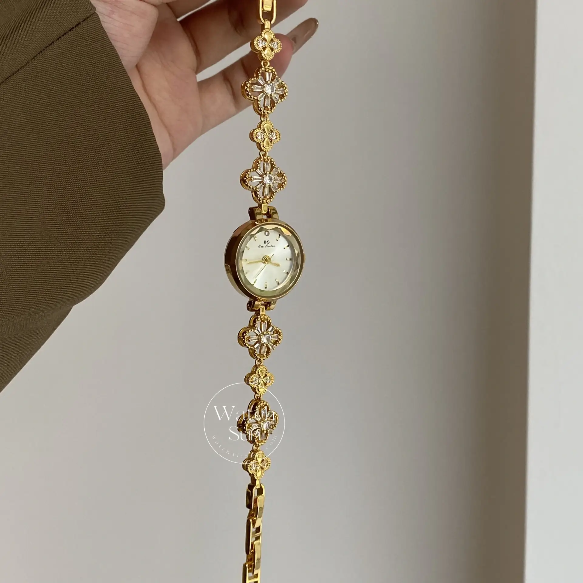 Dainty Gold/Silver Small Round Women's Watch