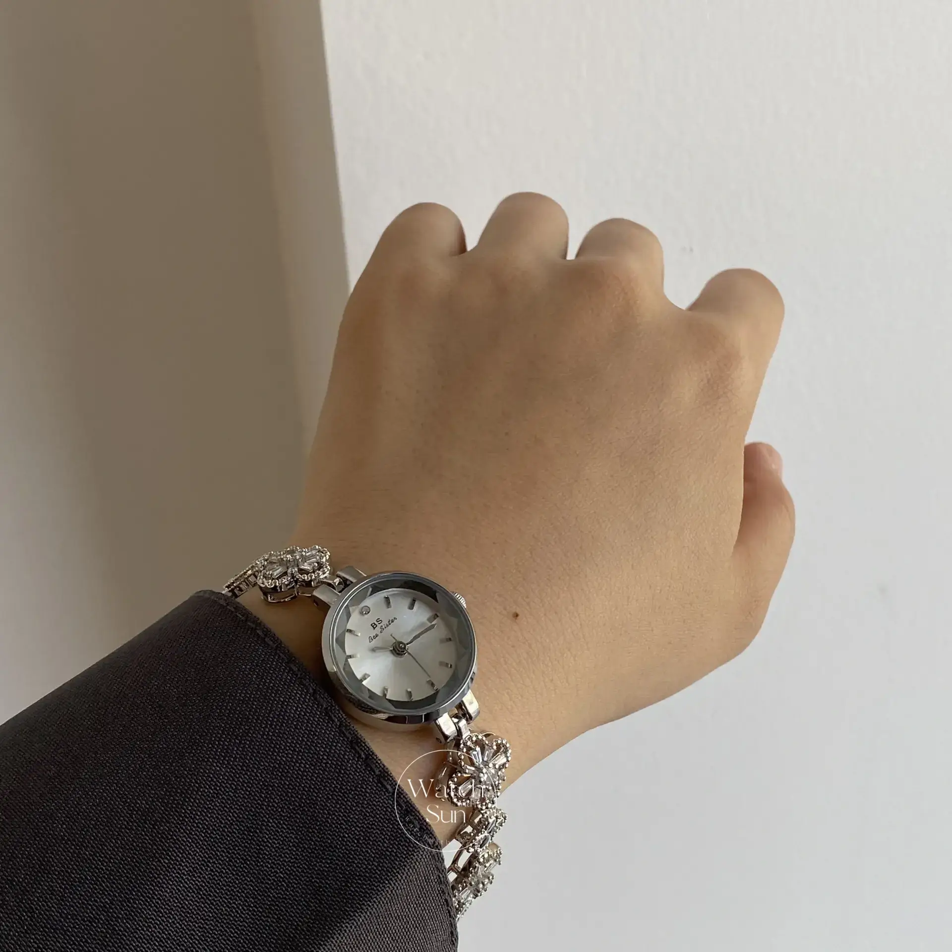 Dainty Gold/Silver Small Round Women's Watch