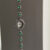 Vintage Style Green Zircon Gold Bracelet Watch