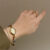 Vintage Natural Tiger's Eye Bracelet Women's Watch