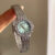 Dainty Blue Round Face Gold/Silver Bracelet Watch