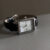 Vintage Mother of Pearl Face Brown/Black Leather Watch