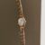 Chic White Oval Face Bracelet Watch for Women