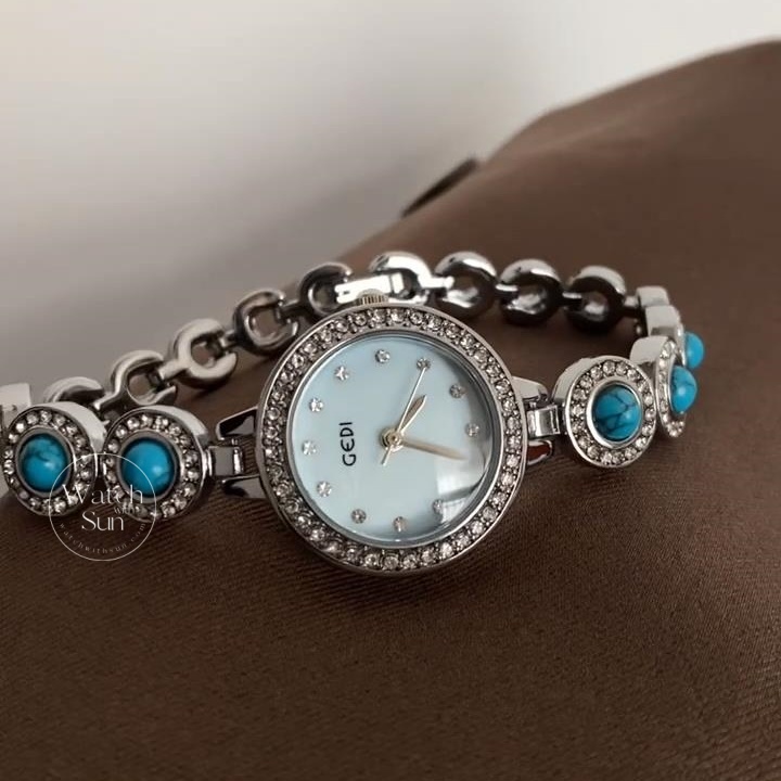 Vintage Natural Turquoise Ladies' Bracelet Watch