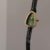 Vintage Green Face Snake Head Shape Leather Watch