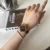 Chic Style Red/Green Rhombus Face Leather Watch