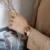 Chic Style Red/Green Rhombus Face Leather Watch