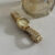 Classic Style Gold/Silver Square Face Watch for Women