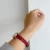 Minimalist Oval Face Red Leather Women‘s Watch