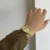 Minimalist Oval Big Face Thin Chain Bracelet Watch