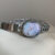 Dainty Purple Mother of Pearl Dial Silver Bracelet Watch