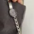 Dainty Purple Mother of Pearl Dial Silver Bracelet Watch