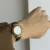 Dainty Mother of Pearl Round Face Black Leather Watch