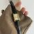 Classic black leather square Roman numeral gold dial watch