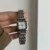 Minimalist Square Face Silver Stainless Steel Laides Watch