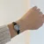 Minimalist Small Face Black/Brown Leather Watch