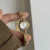 Vintage Inspired Small Face Dainty Gold Laides Watch