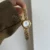 Vintage Inspired Small Face Dainty Gold Laides Watch