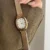 Women’s Classic Gold Oval Mother of Pearl Bracelet Watch