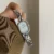 Oval Blue Mother of Pearl Watch Silver Ladies Watch