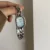 Oval Blue Mother of Pearl Watch Silver Ladies Watch