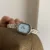 Oval Blue Mother of Pearl Watch Silver Ladies Watch