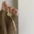 Women's Gold Wrist Watch Beige Small Dainty Watches