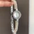 Dainty Gold Watch Elegant Freshwater Pearl Band Watch for Women