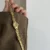 Small Gold Watch Green Jade Bracelet Gemstone Ladies Watch