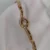 Vintage Women's Gold Watch Colorful Zircon Bracelet Watch