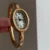 Vintage Gold Oval Watch for Women Roman Numeral Dial Bangle Watch