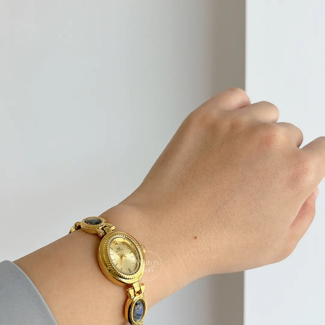 Vintage Watches for Women Natural Abalone Shell Bracelet Watch