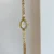 Small Face Gold Oval Watch Mother of Pearl Women’s Watch