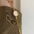 Women's Gold Wrist Watch Round Face Chain Bracelet Watch