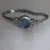 Chic Style Silver Round Stainless Steel Chain Watch for Women