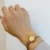 Small Face Gold Octagon Dial Watch for Women