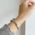 Vintage Gold Oval Watch Roman Numeral Dial Bangle Watch for Women
